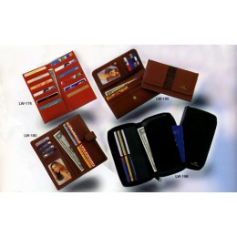 Leather Long Wallet